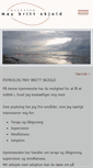 Mobile Screenshot of maybrittskjold.dk